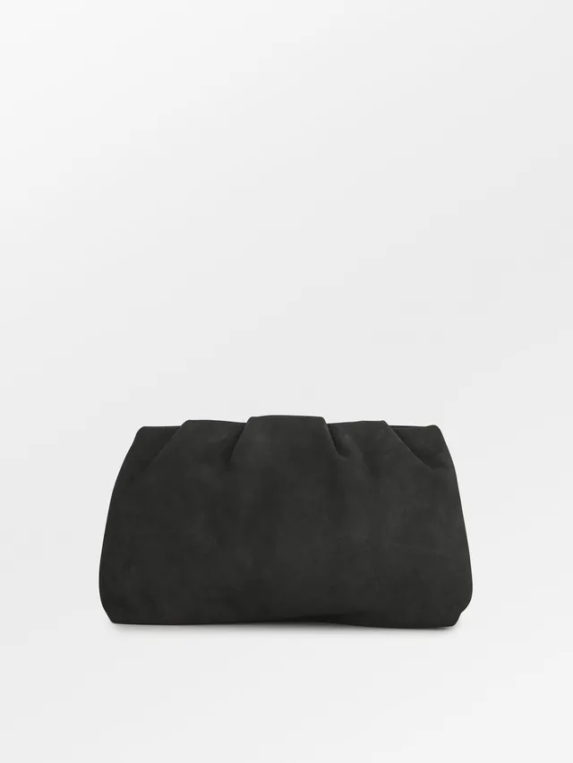 becks-ndergaard-suede-clutch-bag-clutch-schwarz-30x20-wildleder image 1