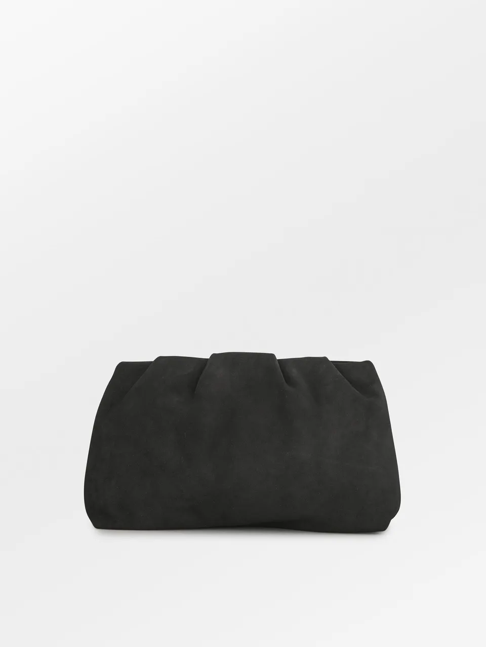 becks-ndergaard-suede-clutch-bag-clutch-schwarz-30x20-wildleder image 1