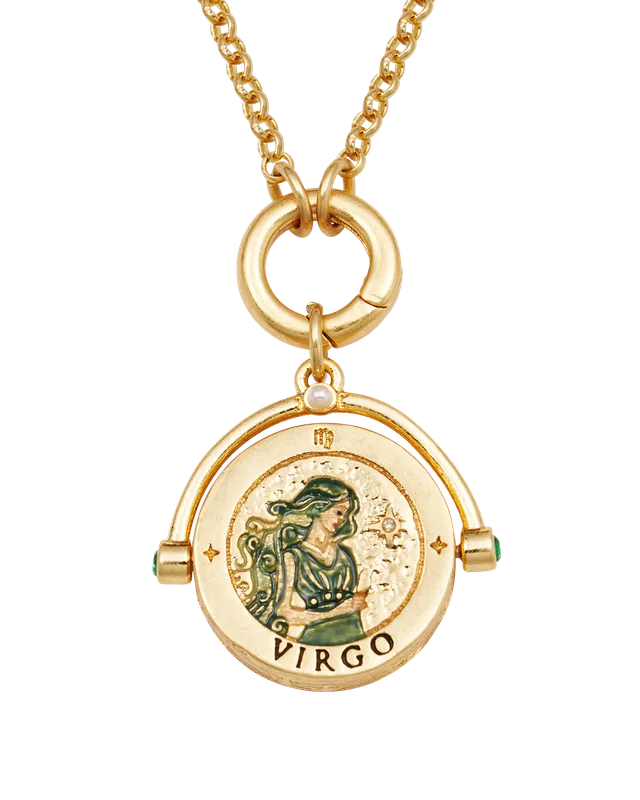 fable-england-virgo-halskette-gold-sternzeichen-spinner image 1