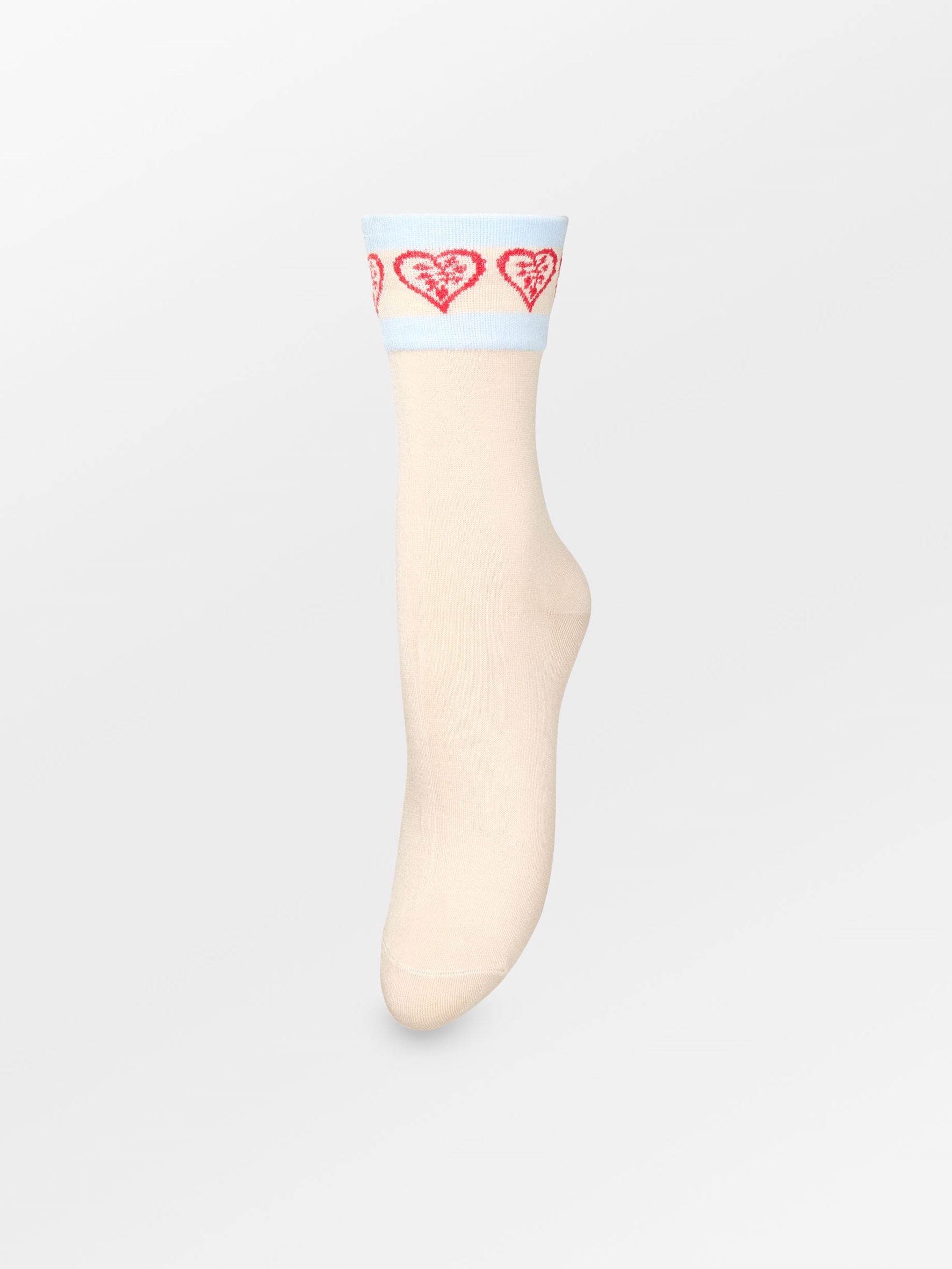 becks-ndergaard-hearty-bam-sock-socken-grau-herzen-37-39 image 1
