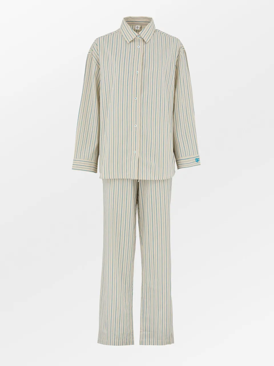 becks-ndergaard-suri-pyjamas-set-pyjama-rosa-bio-baumwolle image 1