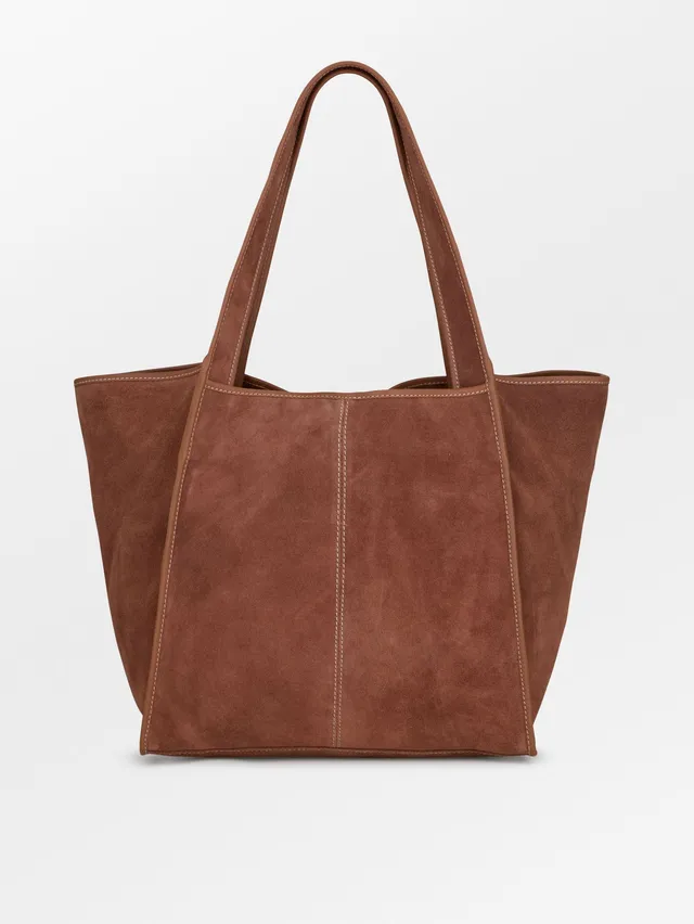 becks-ndergaard-suede-laurel-tasche-wildleder-braun-34x30 image 1