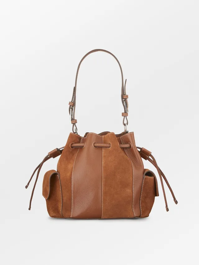 becks-ndergaard-bags-mixel-bucket-small-tasche-cognac-leder image 1