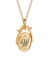 fable-england-w-initial-water-lily-halskette-gold image 6