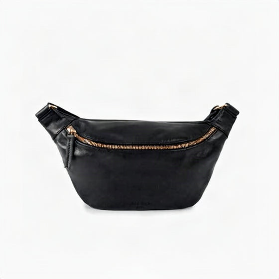 ann-kurz-fanny-pack-bauchtasche-nappa-schwarz-gold-ak019 image 1