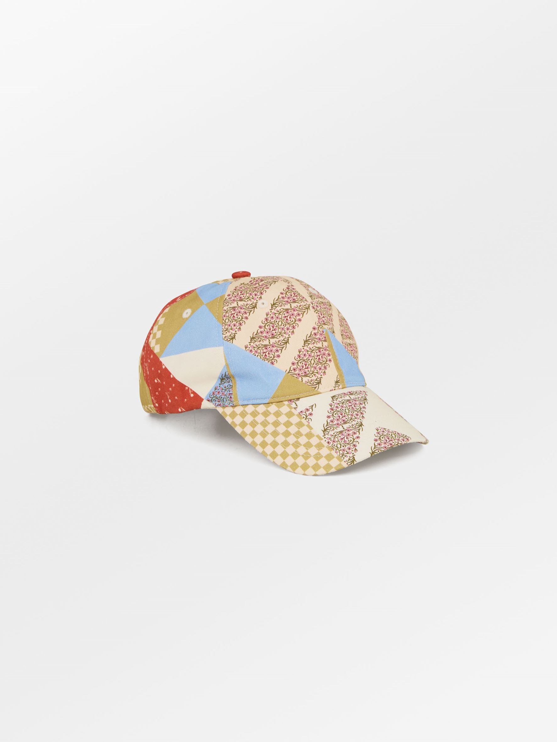 becks-ndergaard-quilta-cap-basecap-khaki-green-baumwolle image 1
