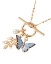 fable-england-jewellery-blue-butterfly-kette-emaille-blau image 4