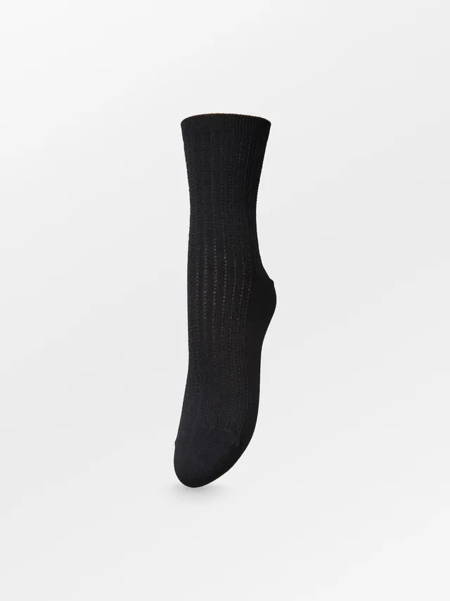 becks-ndergaard-helga-crochet-socken-schwarz-baumwolle image 1