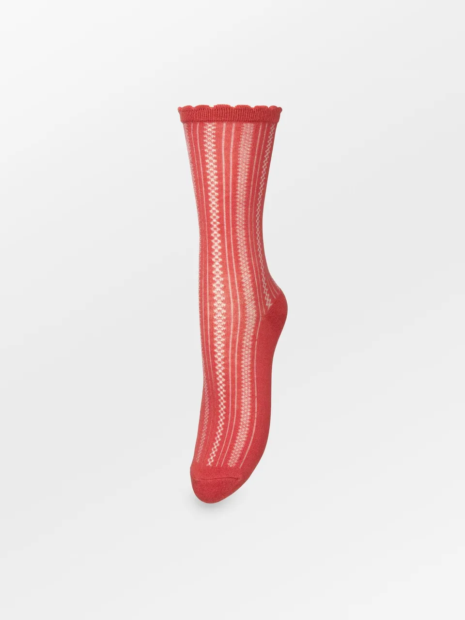 becks-ndergaard-crochia-cotta-sock-socken-red-ochre image 1