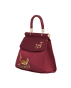 fable-england-fox-mushroom-tote-bordeaux-satin-bestickt image 7