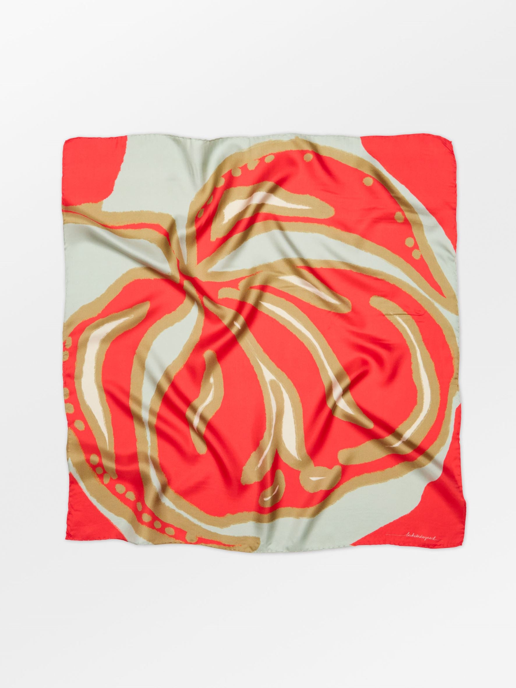 becks-ndergaard-graphiflora-sia-seidentuch-65x65-grenadine-red image 1