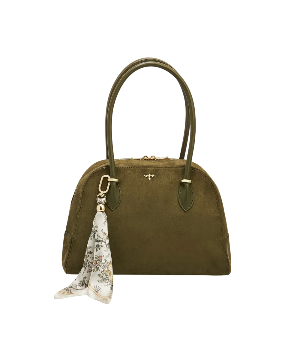 fable-england-amelia-shoulder-bag-schultertasche-khaki image 1