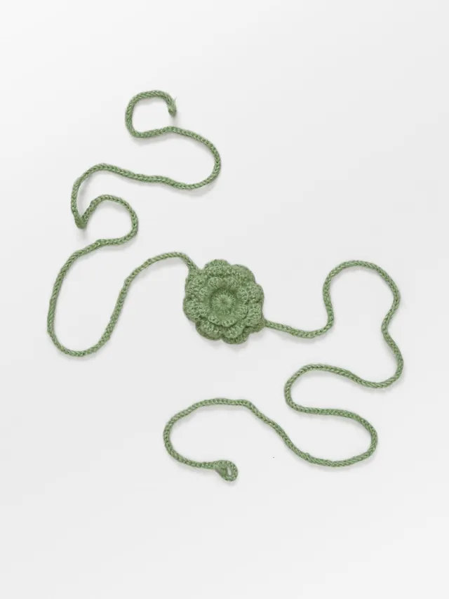 becks-ndergaard-buttercup-knit-choker-halskette-green-banana image 1