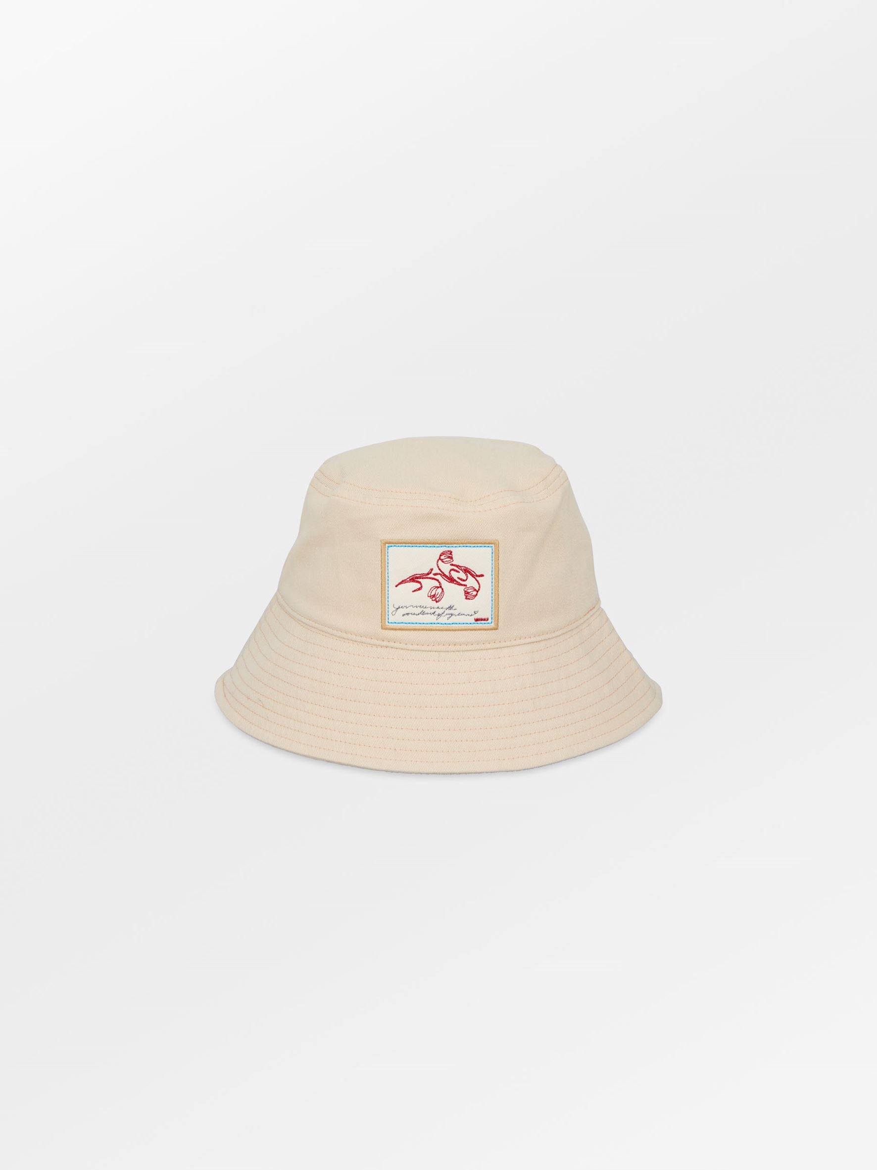 becks-ndergaard-canvas-bucket-hat-fischerhut-birch-white image 1