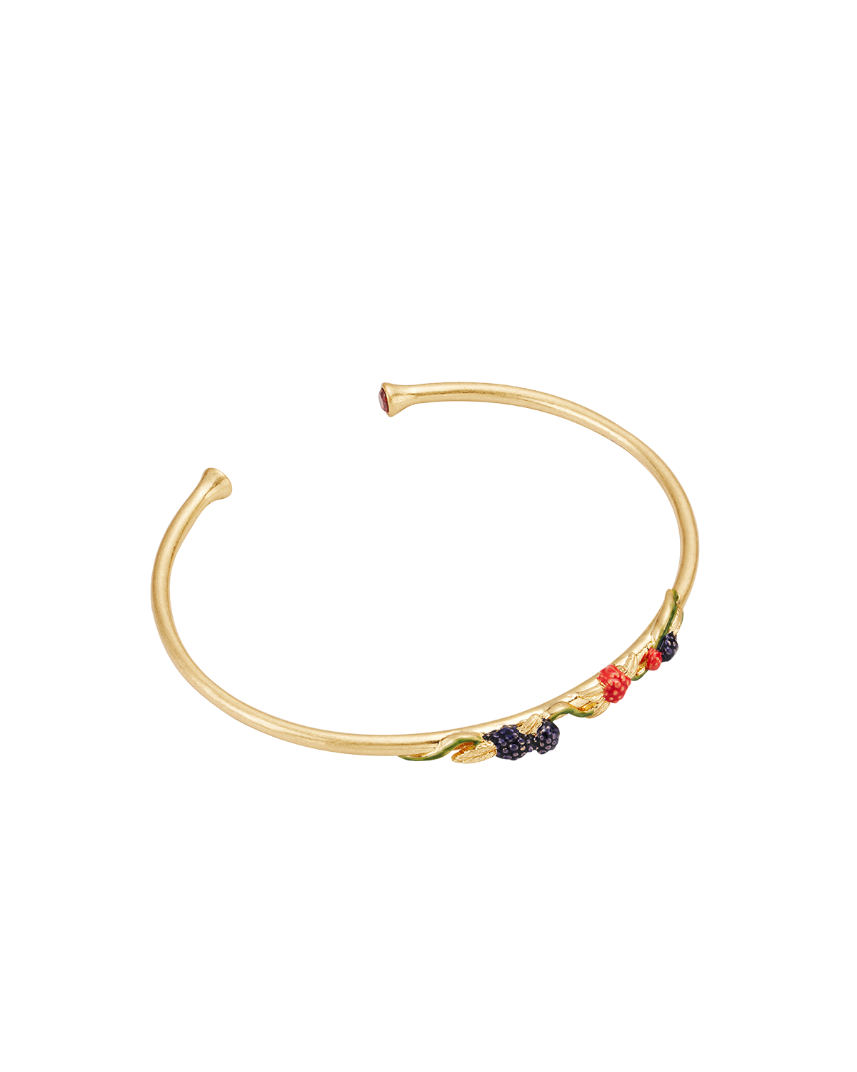 fable-england-jewellery-orla-hedgerow-armreif-gold-beeren image 4