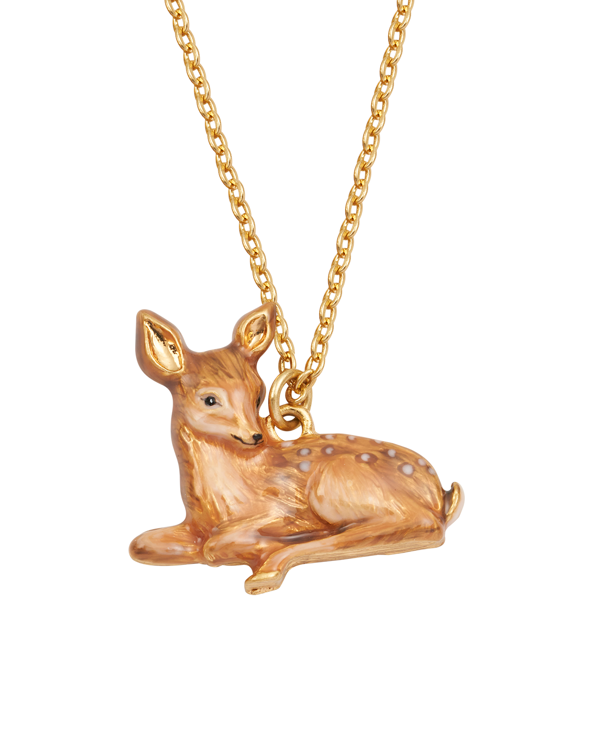 fable-england-gold-fawn-kette-reh-anh-nger-vergoldet image 1