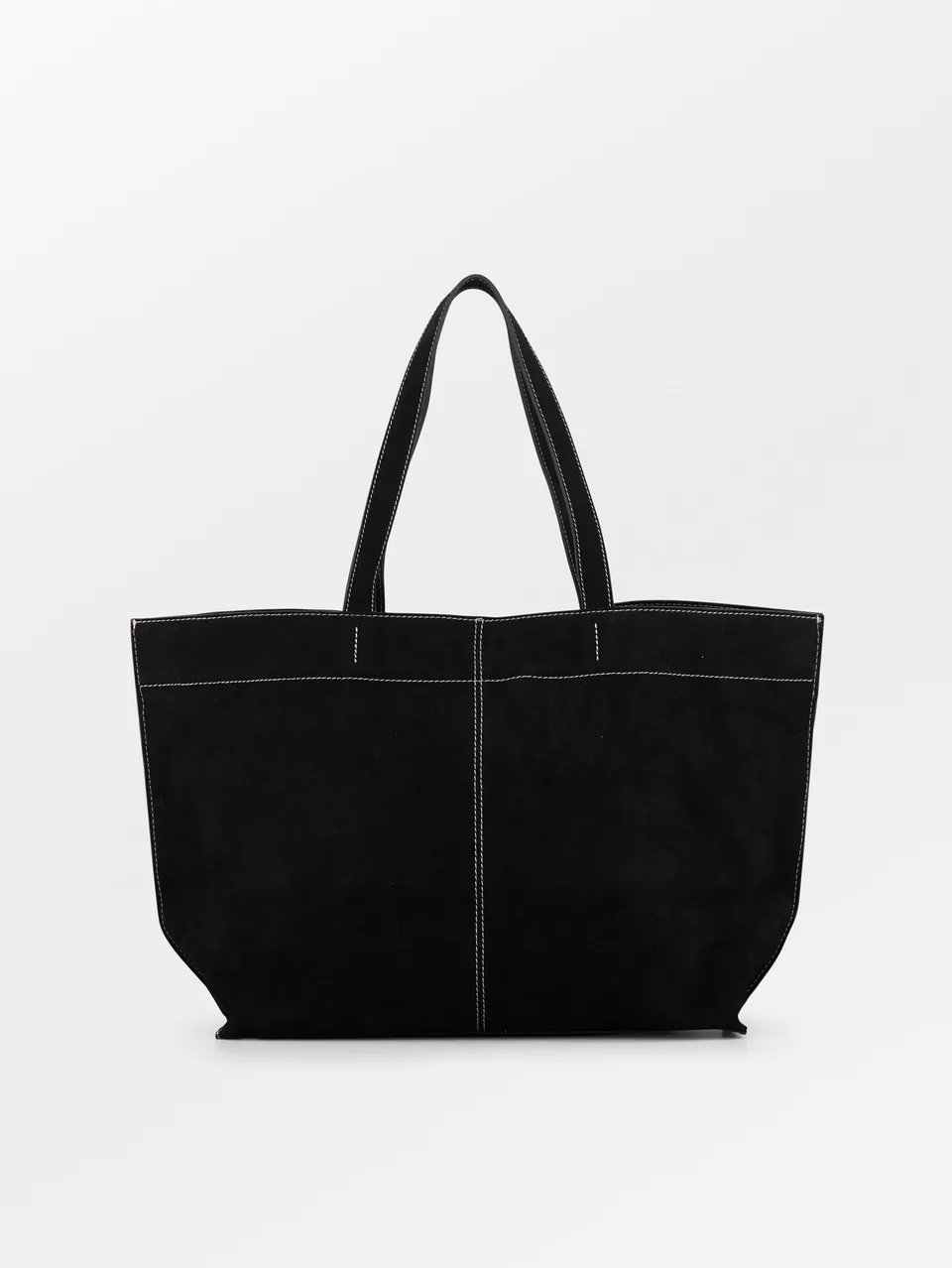 becks-ndergaard-suede-aubrey-shopper-schwarz-wildleder image 1