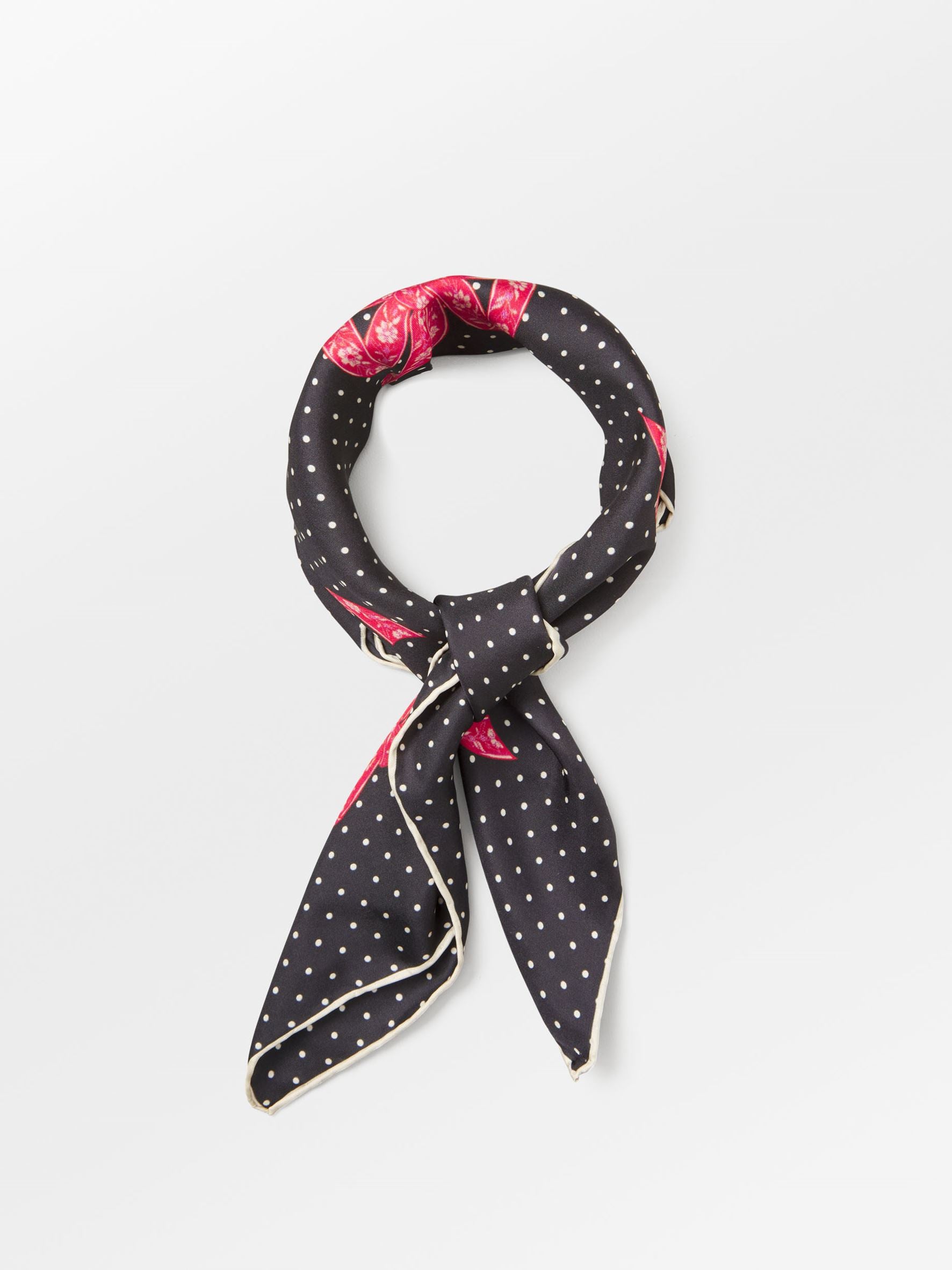 becks-ndergaard-rubanapois-sia-seidenschal-schwarz-65x65 image 2