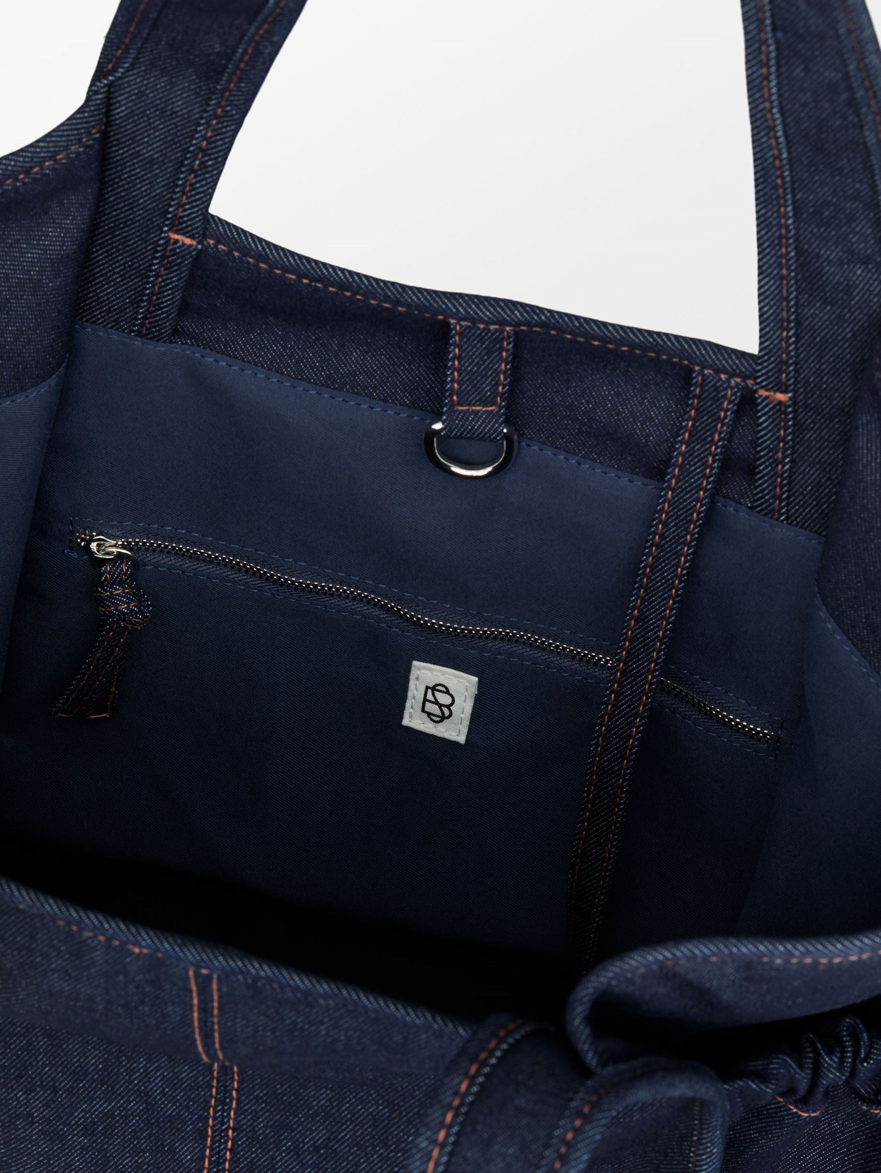 becks-ndergaard-denima-laurel-tasche-baumwolle-blau image 2