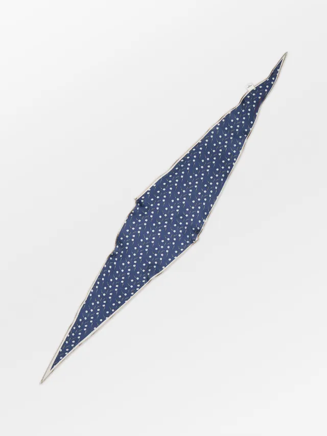 becks-ndergaard-hearta-tulip-diamond-seidenschal-navy-22x117 image 1