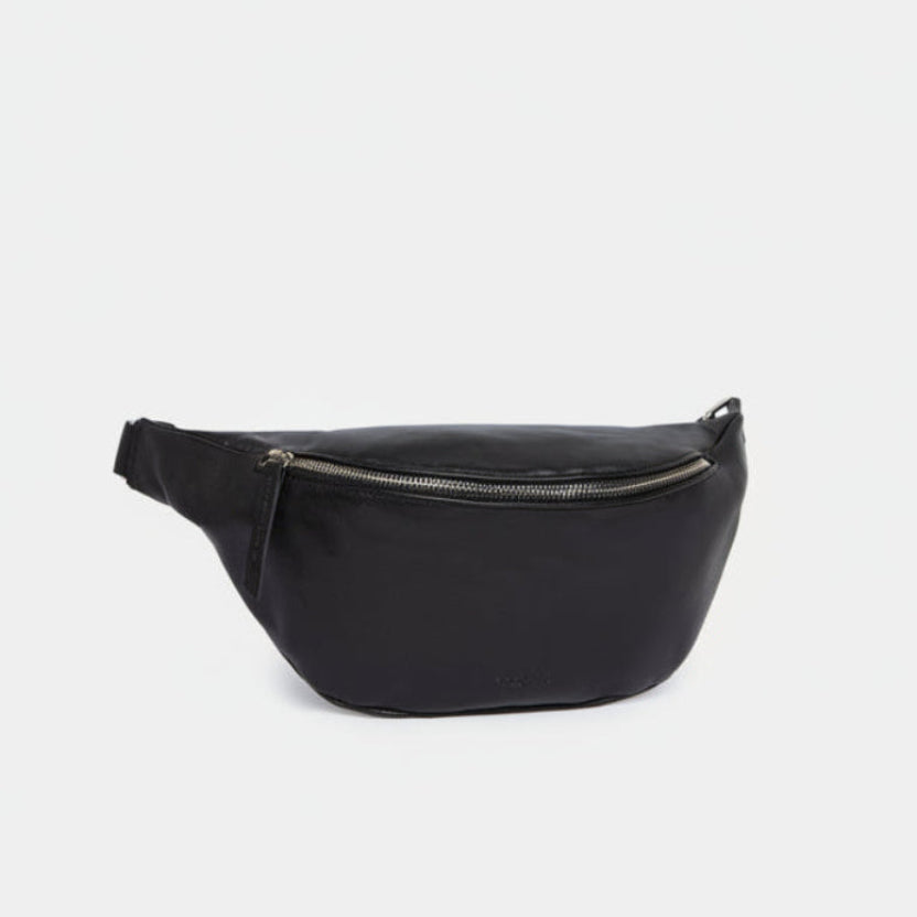ann-kurz-fanny-pack-large-bauchtasche-nappa-schwarz image 1