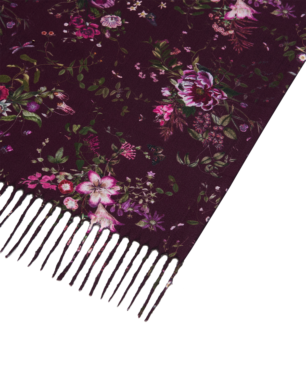 fable-england-eve-floral-schal-burgundy-mit-fransen image 5