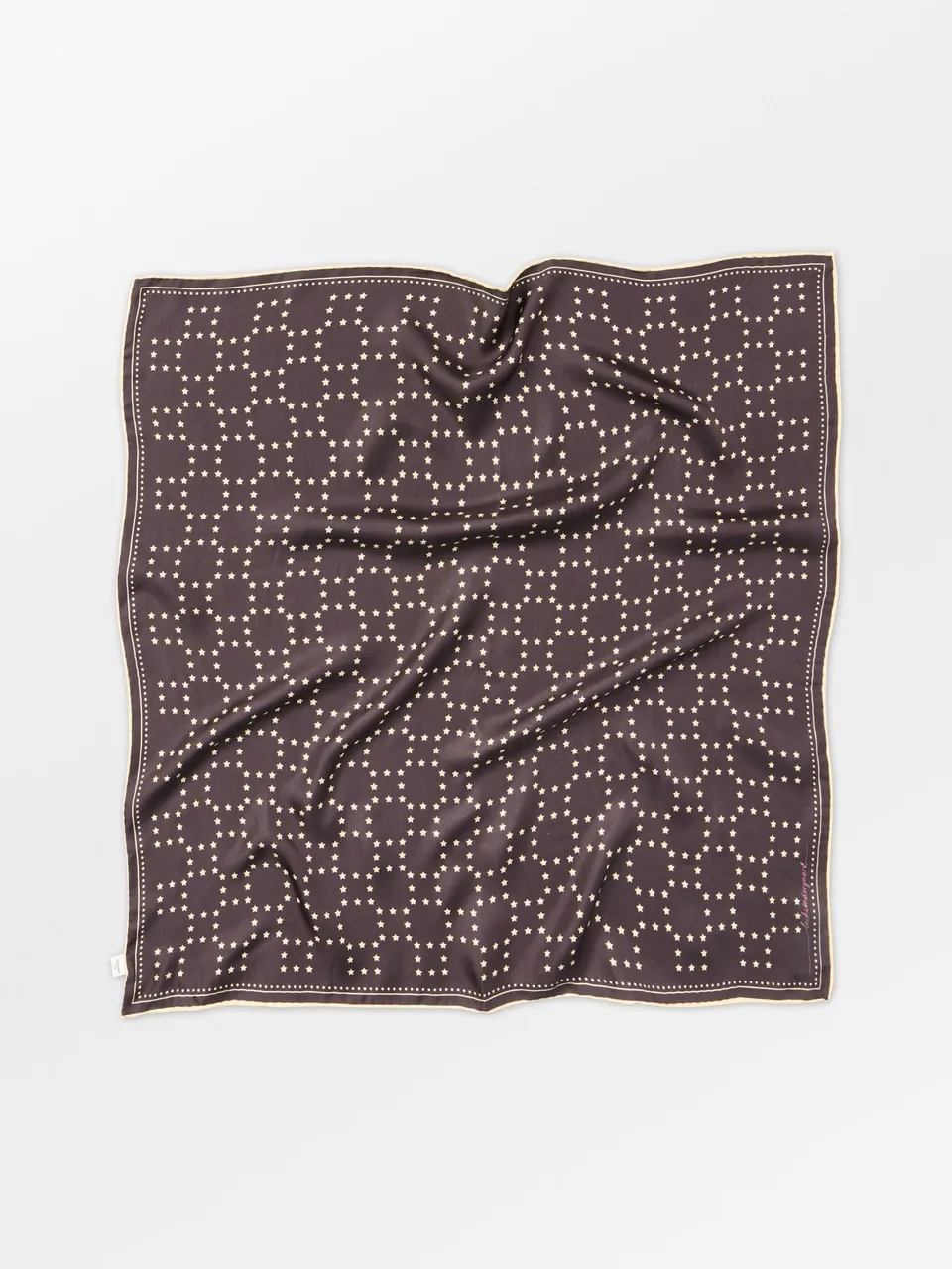 becks-ndergaard-starlie-grid-sia-tuch-chocolate-seide image 1