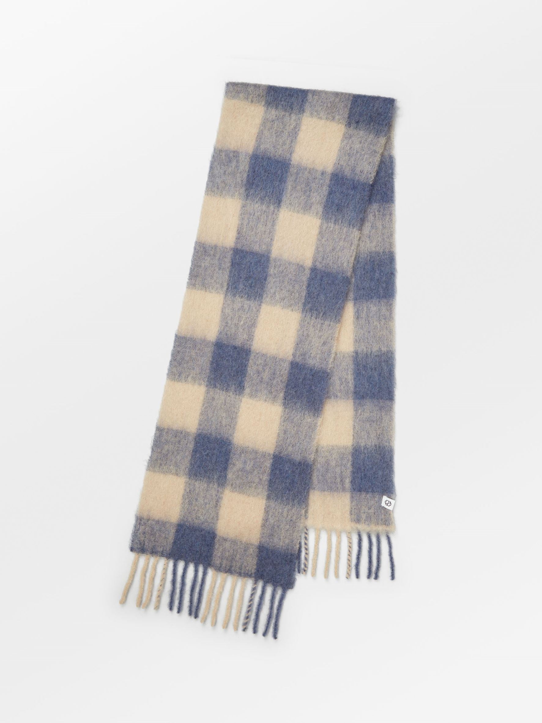becks-ndergaard-check-mincho-schal-blau-33x200-karo image 1