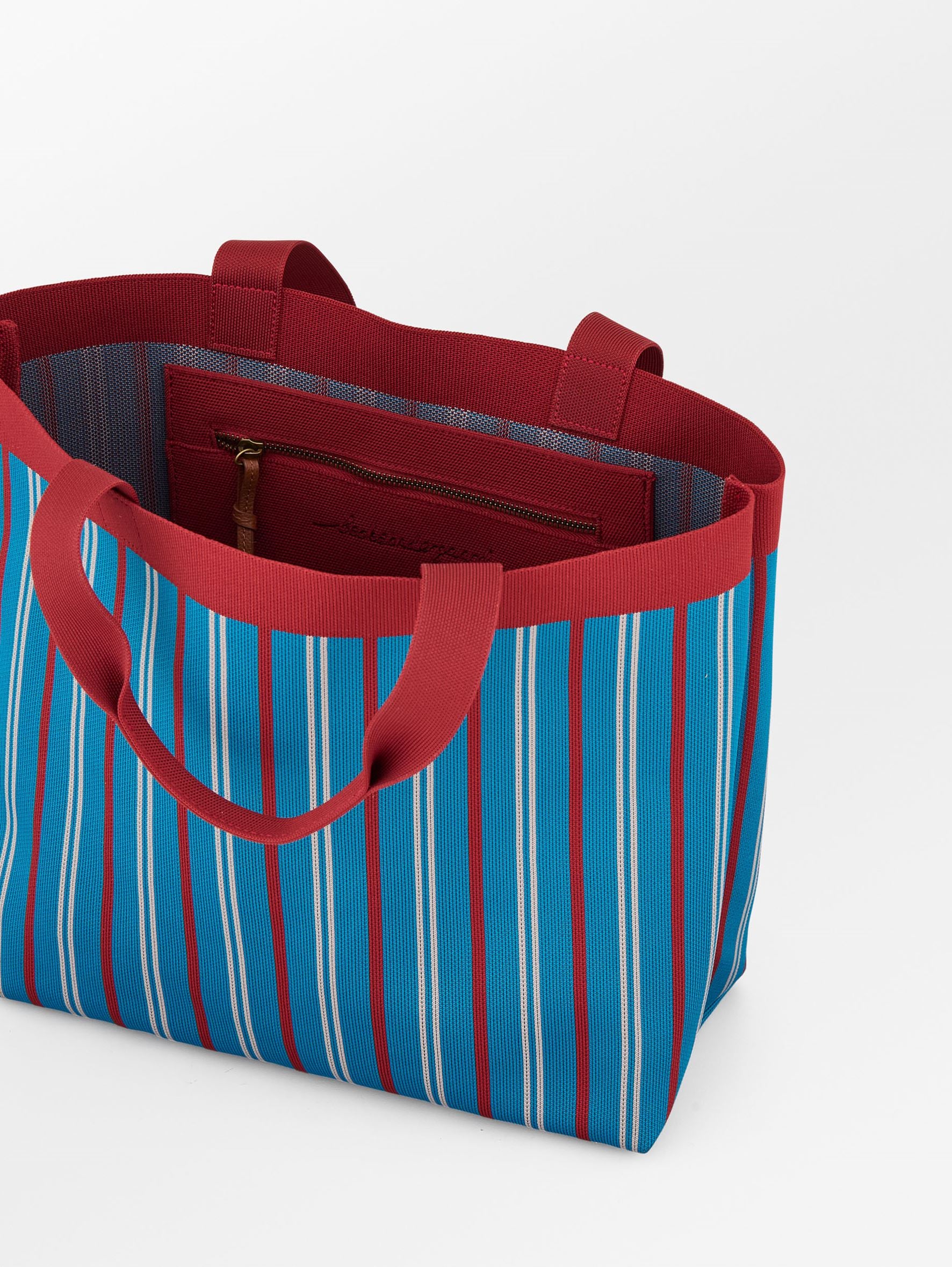 becks-ndergaard-interlock-lillian-shopper-mosaic-blue-gemustert image 2