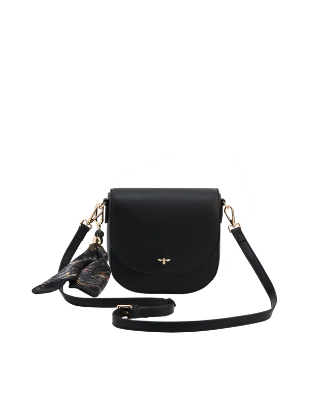 fable-england-beth-saddle-crossbody-schwarz-genarbt-tuch image 1