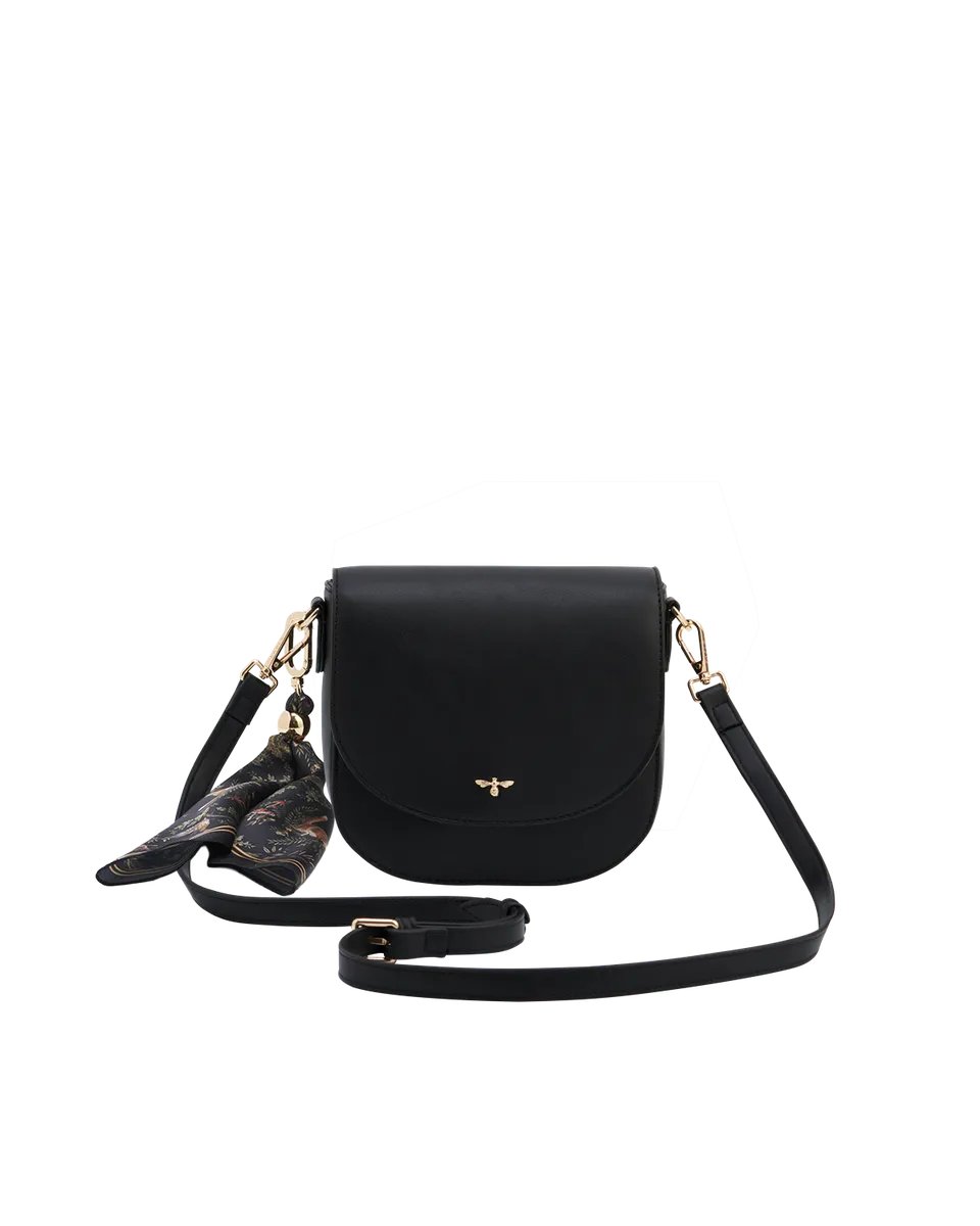 fable-england-beth-saddle-crossbody-schwarz-genarbt-tuch image 1