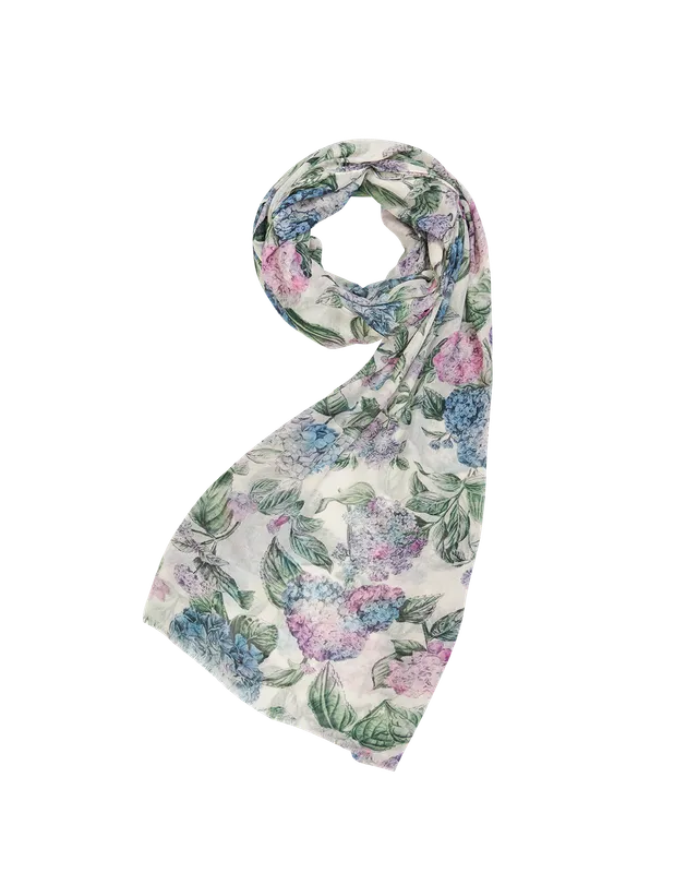 fable-england-hydrangea-scarf-schal-leicht-hortensie image 1
