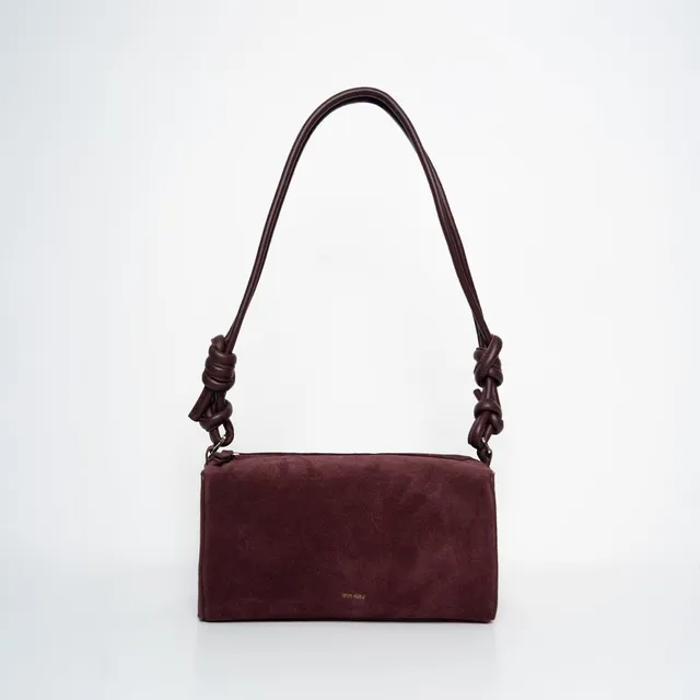 ann-kurz-long-square-schultertasche-wildleder-bordeaux image 1
