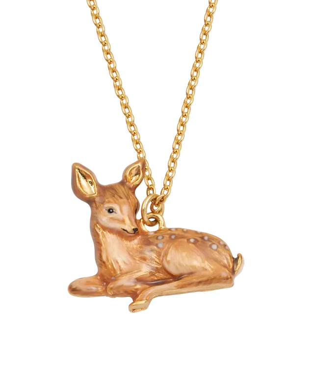 fable-england-gold-fawn-kette-reh-anh-nger-vergoldet image 1