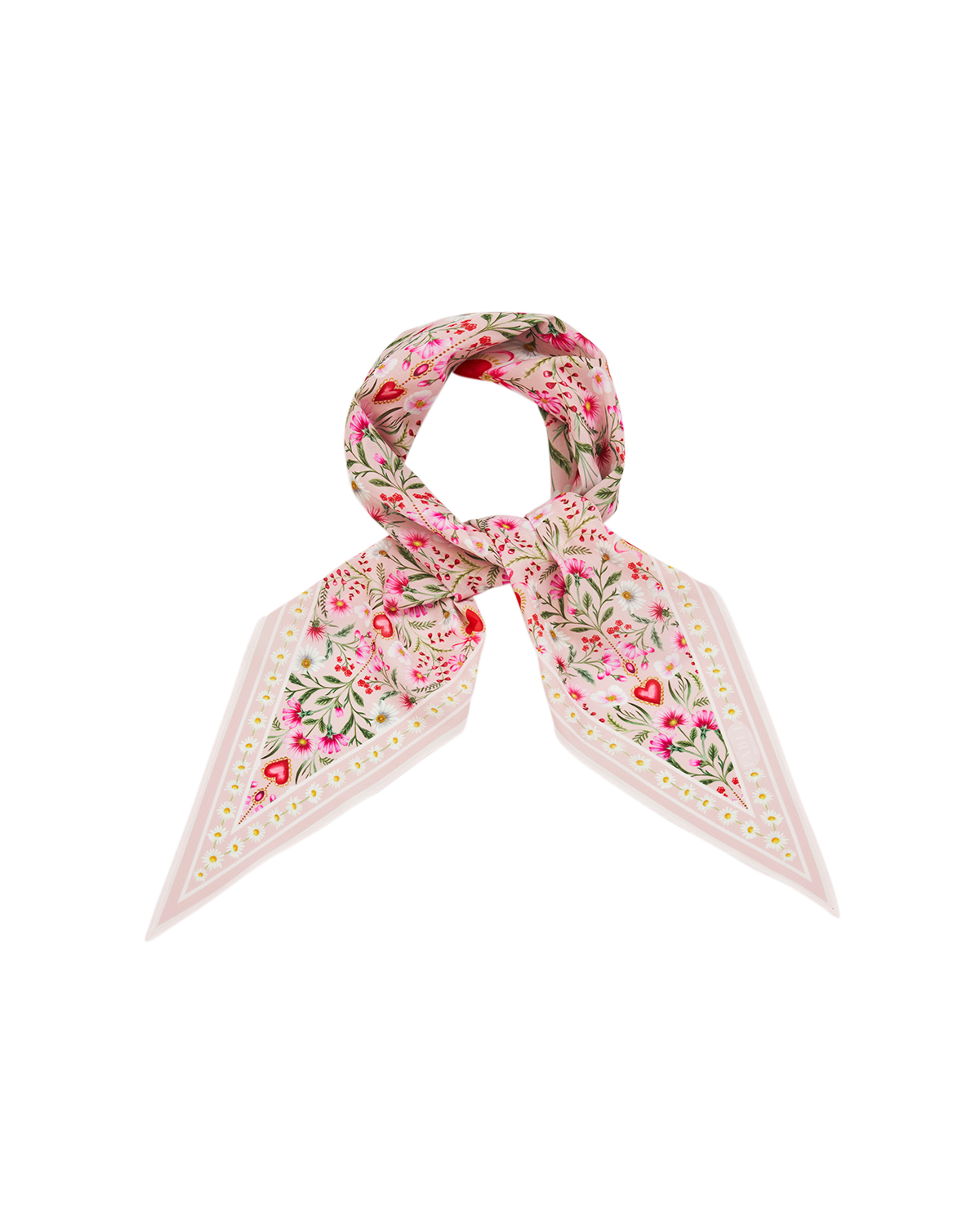 fable-england-scarves-penelope-heart-dreieckstuch-pink image 1