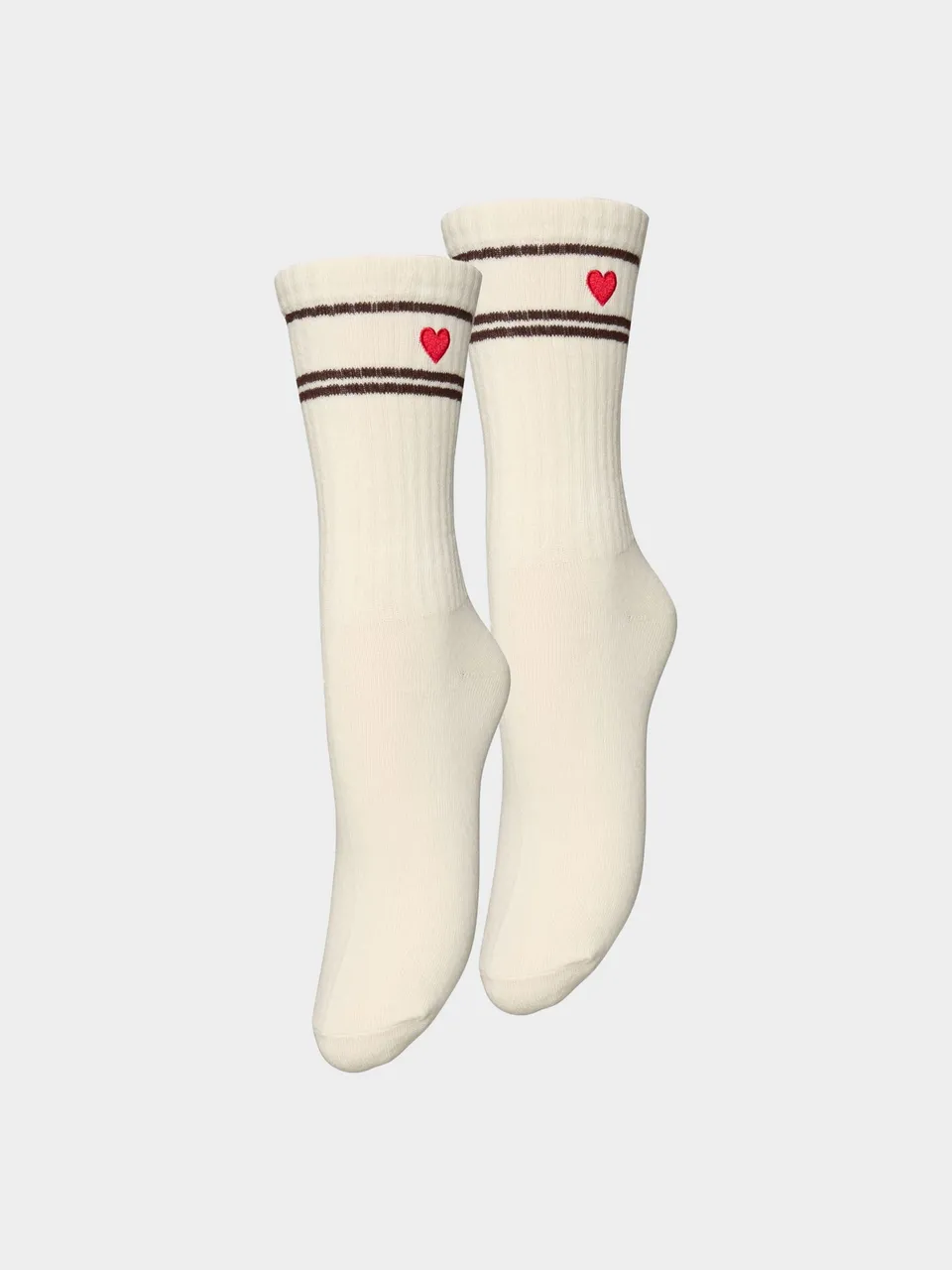 becks-ndergaard-heart-cotta-sock-socken-2er-pack-braun-rot image 1