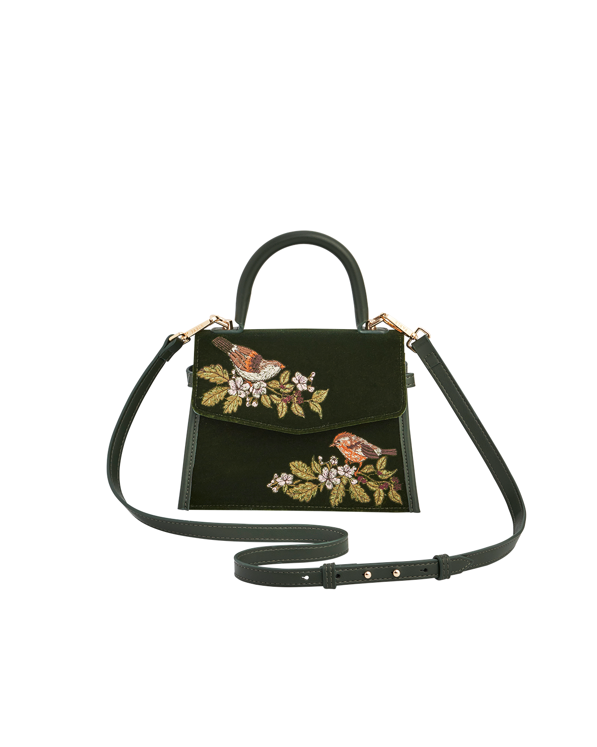 fable-england-eliza-wren-henkeltasche-gr-n-samt image 4