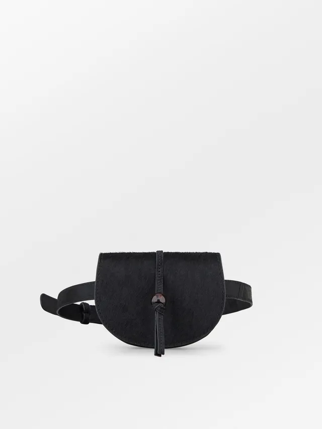 becks-ndergaard-fily-belt-bag-g-rteltasche-schwarz-leder-16x11 image 1