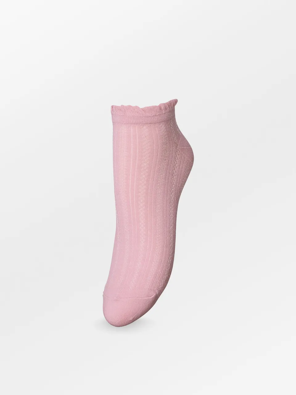 becks-ndergaard-crochia-cotta-short-socke-rosa-lochmuster image 1