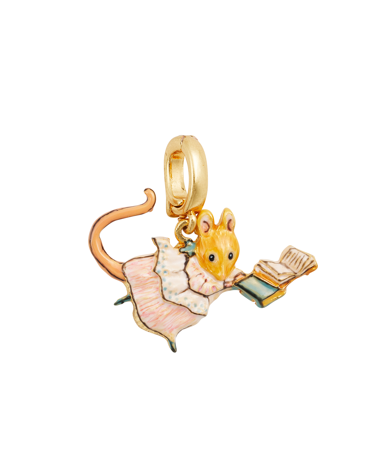 fable-england-x-peter-rabbit-appley-dapply-buch-charm-gold image 1