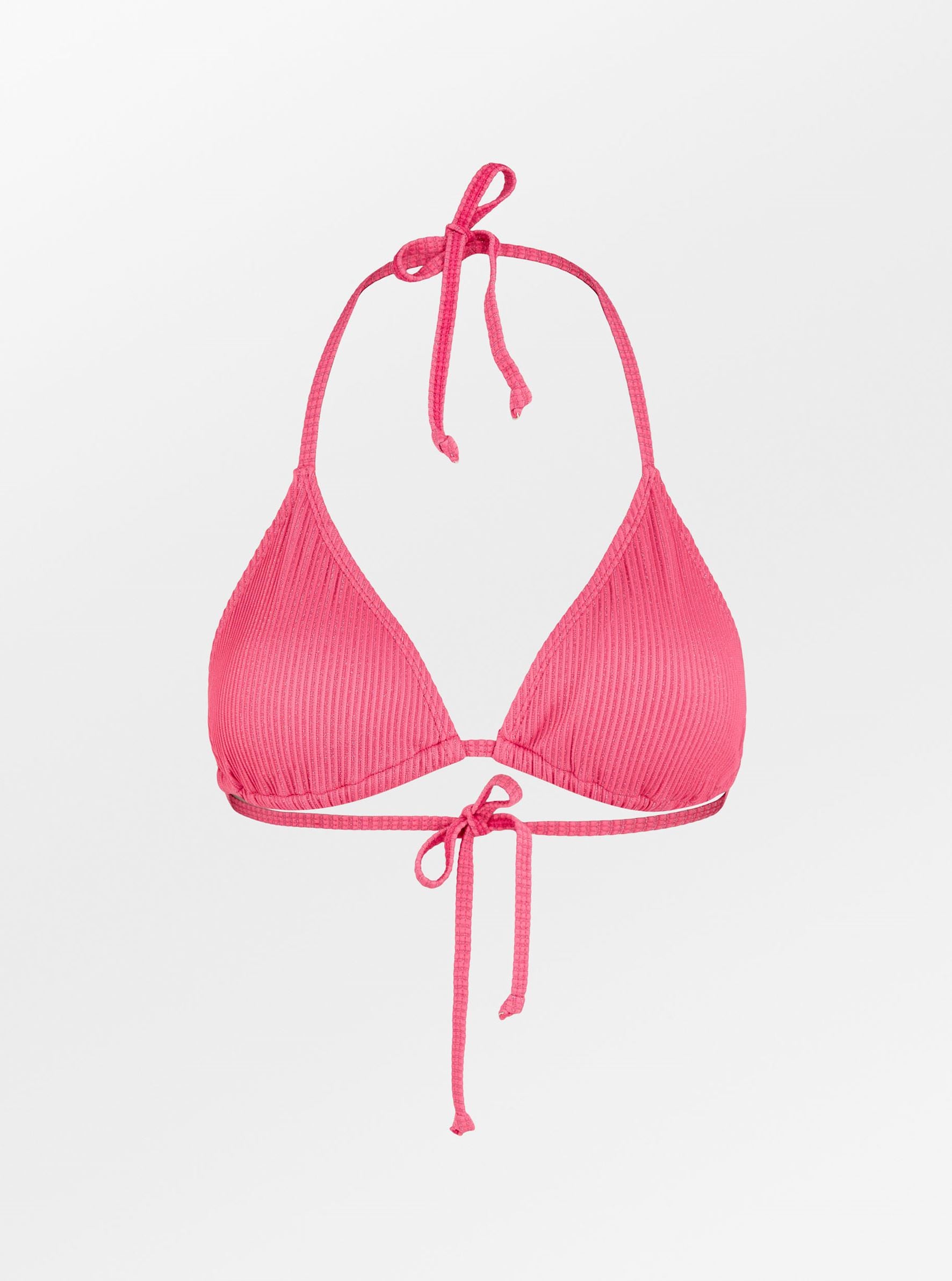 becks-ndergaard-lyx-bel-bikini-top-hot-pink-s-glitzer-shimmer image 1