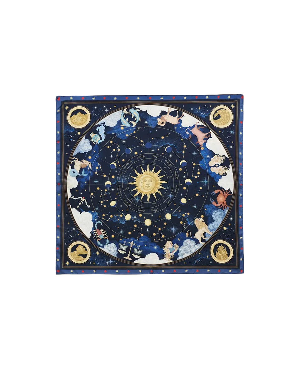 fable-england-zodiac-tuch-navy-sternzeichen-quadratisch image 1