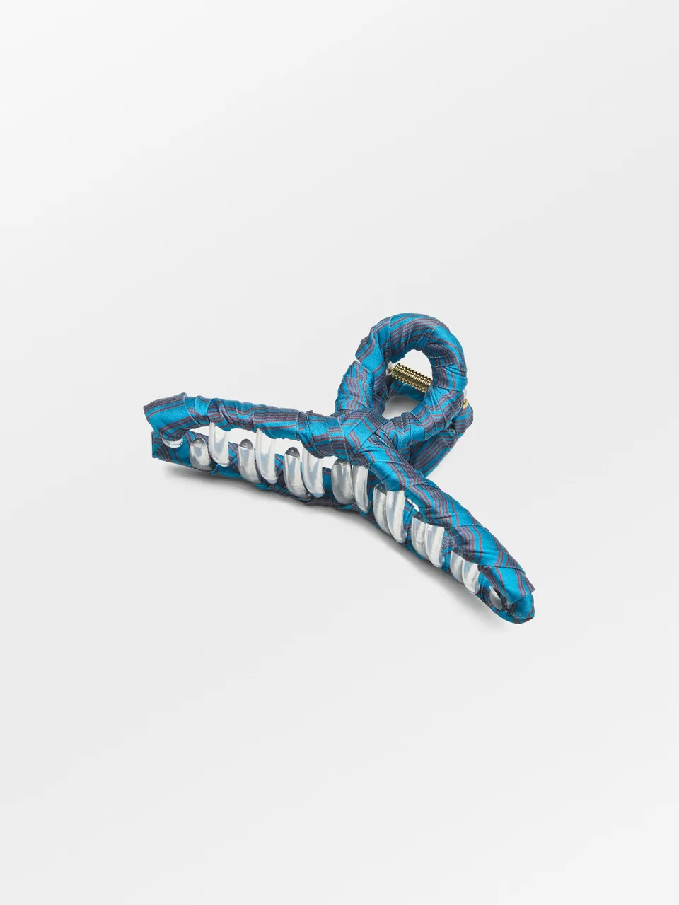 becks-ndergaard-stripy-luster-haarkralle-mosaic-blue-10cm image 1