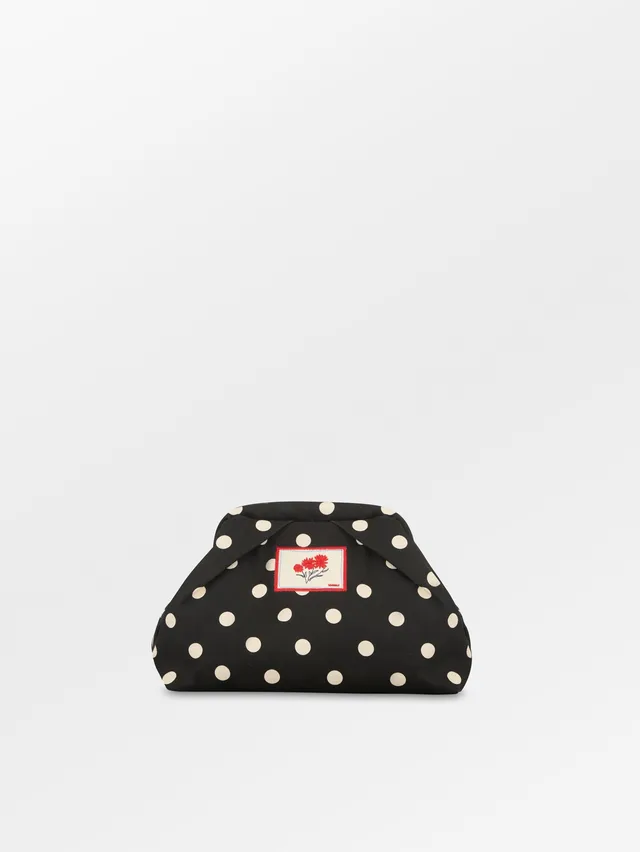 becks-ndergaard-polka-canvas-bonita-tasche-schwarz-punkte image 1