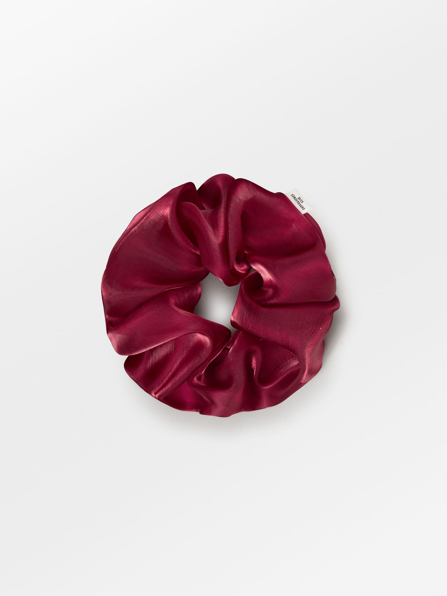becks-ndergaard-organza-scrunchie-haargummi-tibetan-red-15-cm image 1