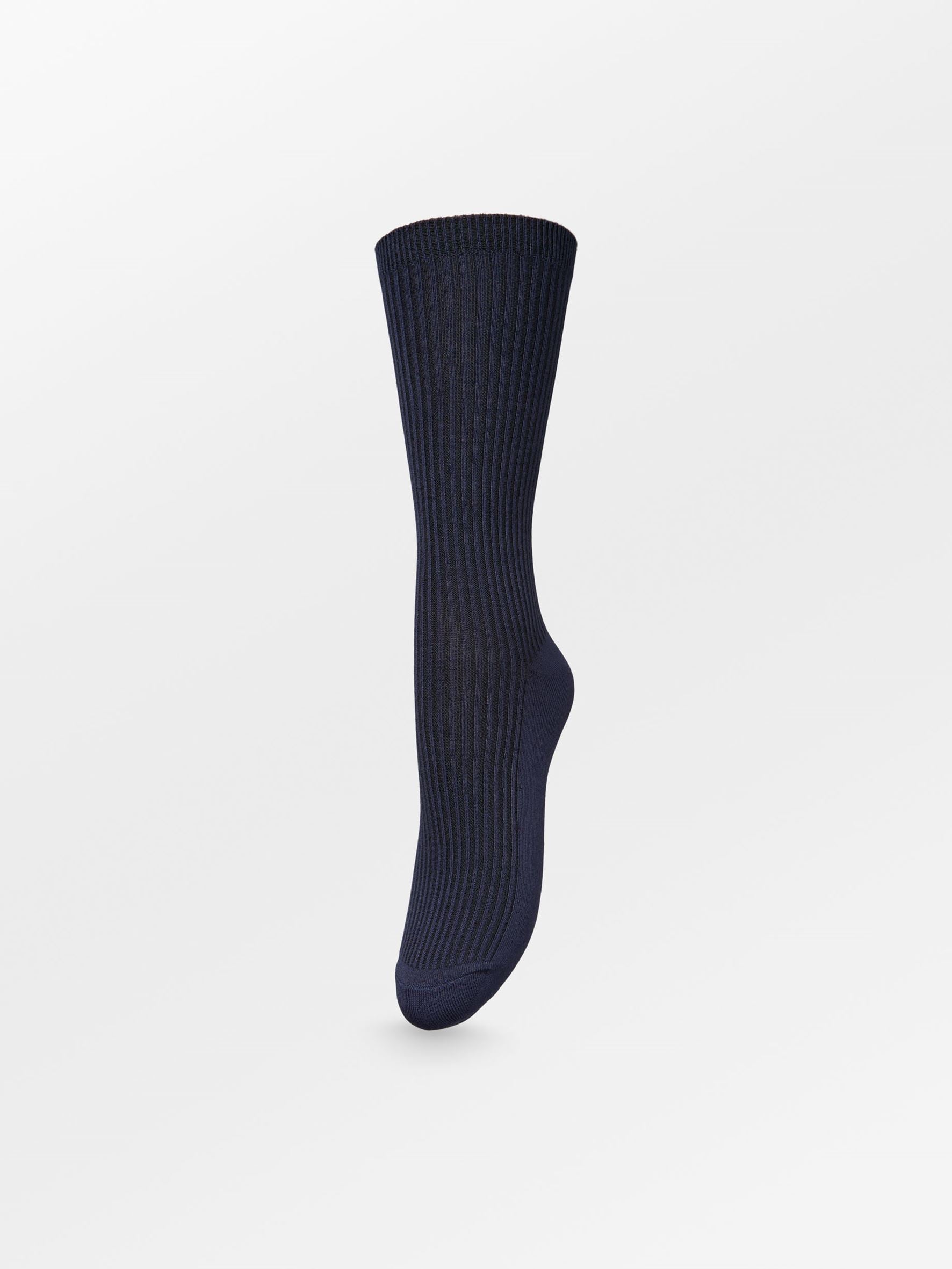 becks-ndergaard-telma-solid-socken-midnight-blue-bambus-37-39 image 1