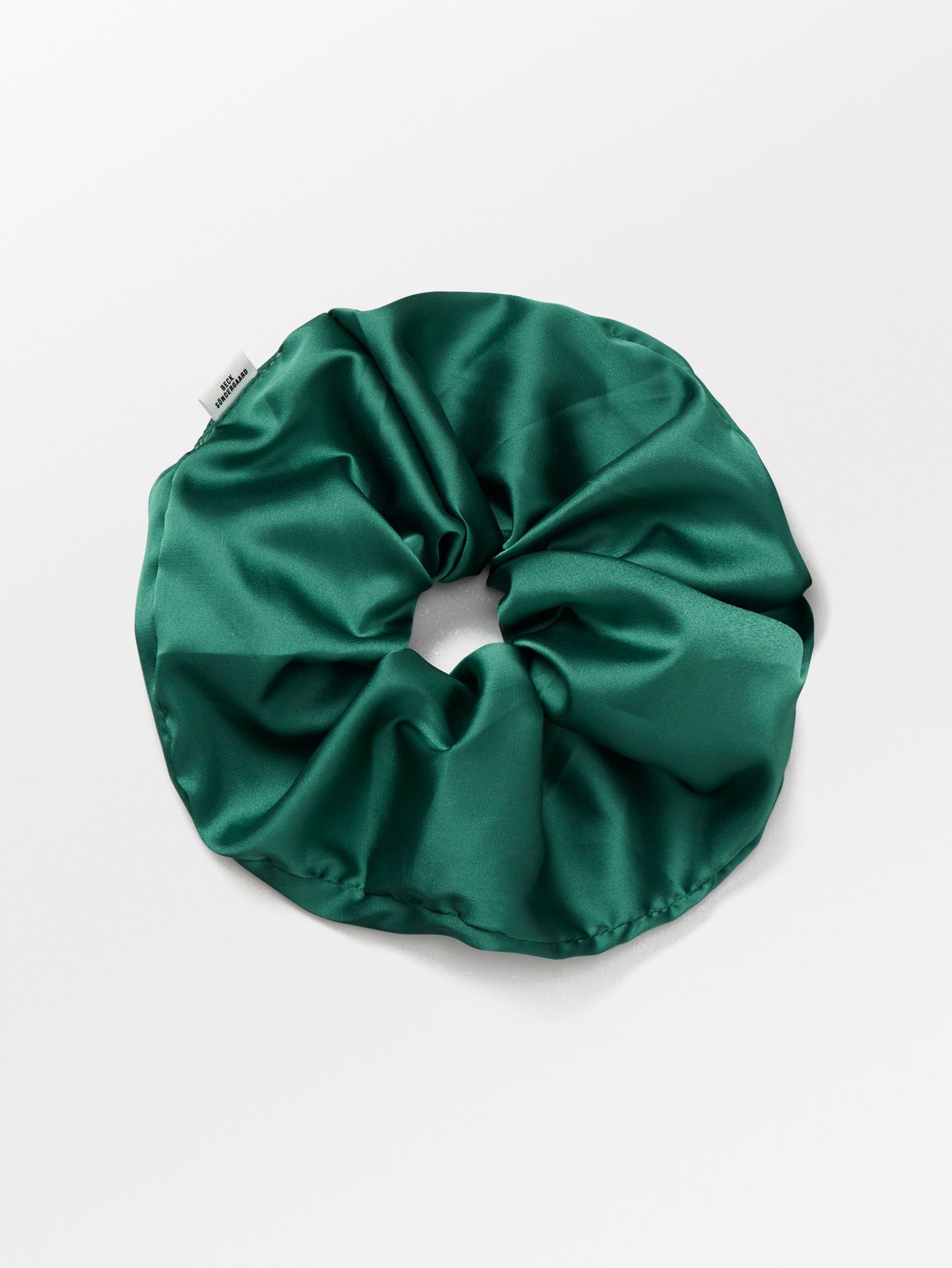 becks-ndergaard-luster-scrunchie-gr-n-haargummi-polyester image 1