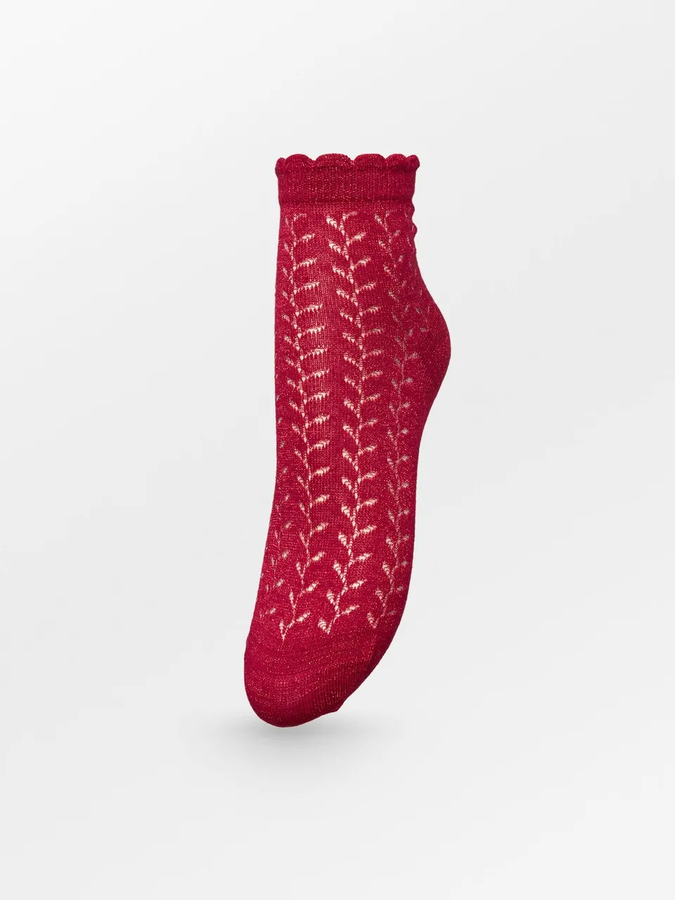 becks-ndergaard-leomy-cotta-kurzsocken-erdbraun-rot image 1