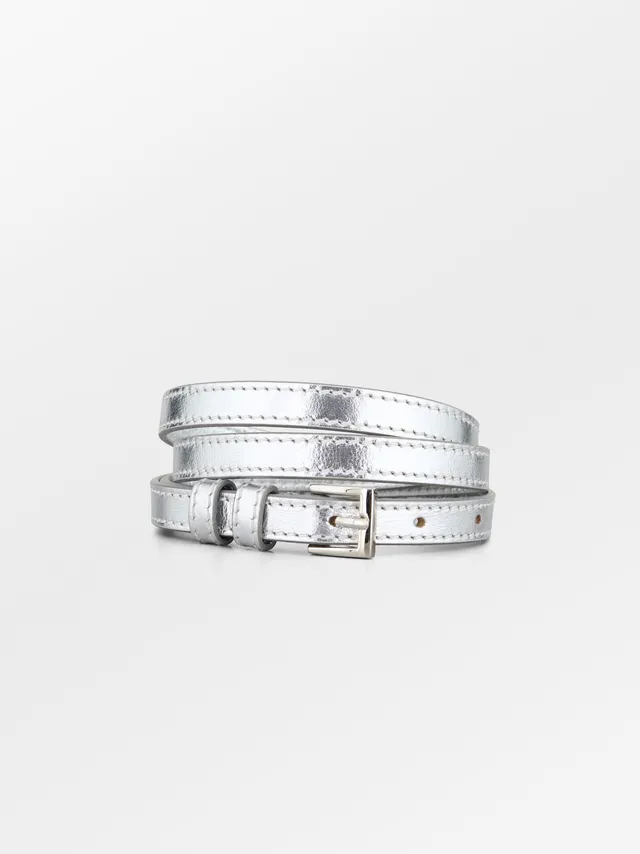 becks-ndergaard-glaze-aria-lederg-rtel-silber-m-l image 1