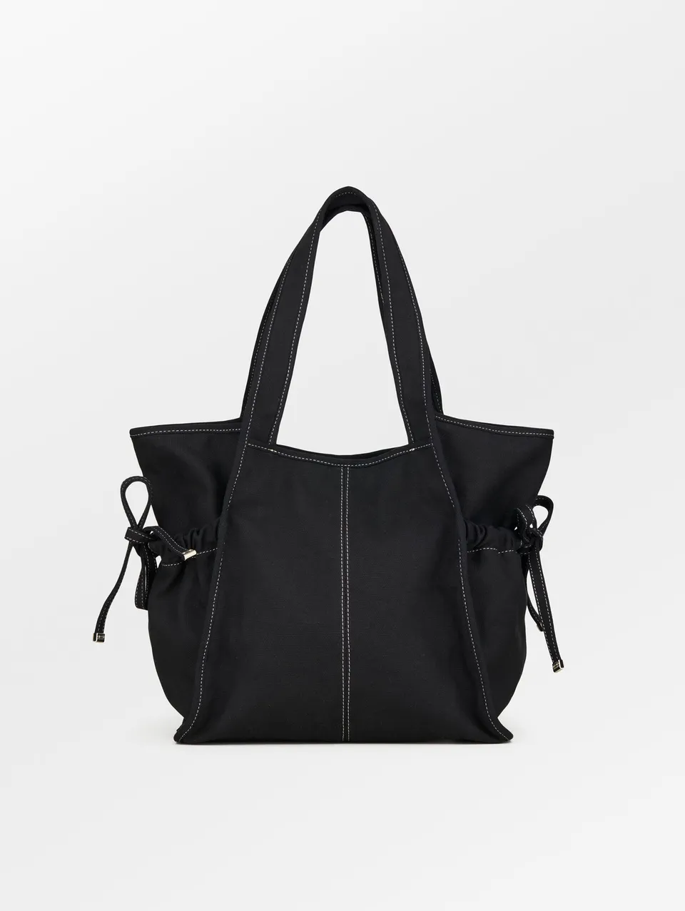 becks-ndergaard-canvas-laurel-shopper-schwarz-baumwolle-13-zoll image 1